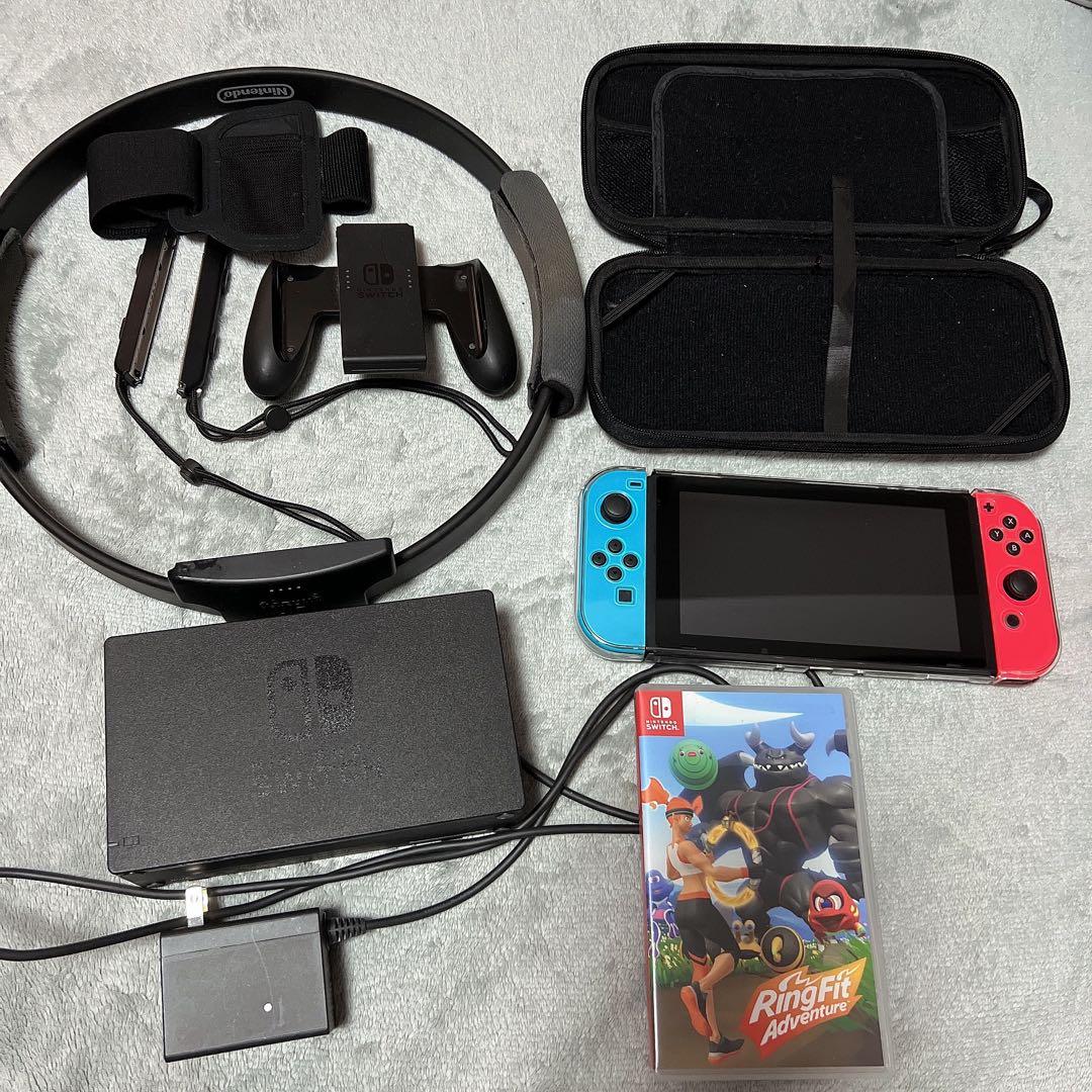 Nintendo Switch 本体一式 リングフィット付