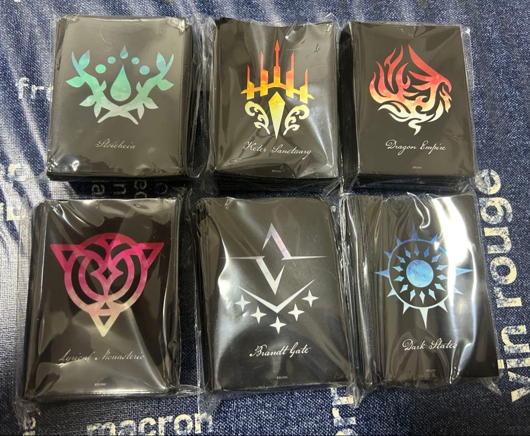 ヴァンガード　国家スリーブ6種