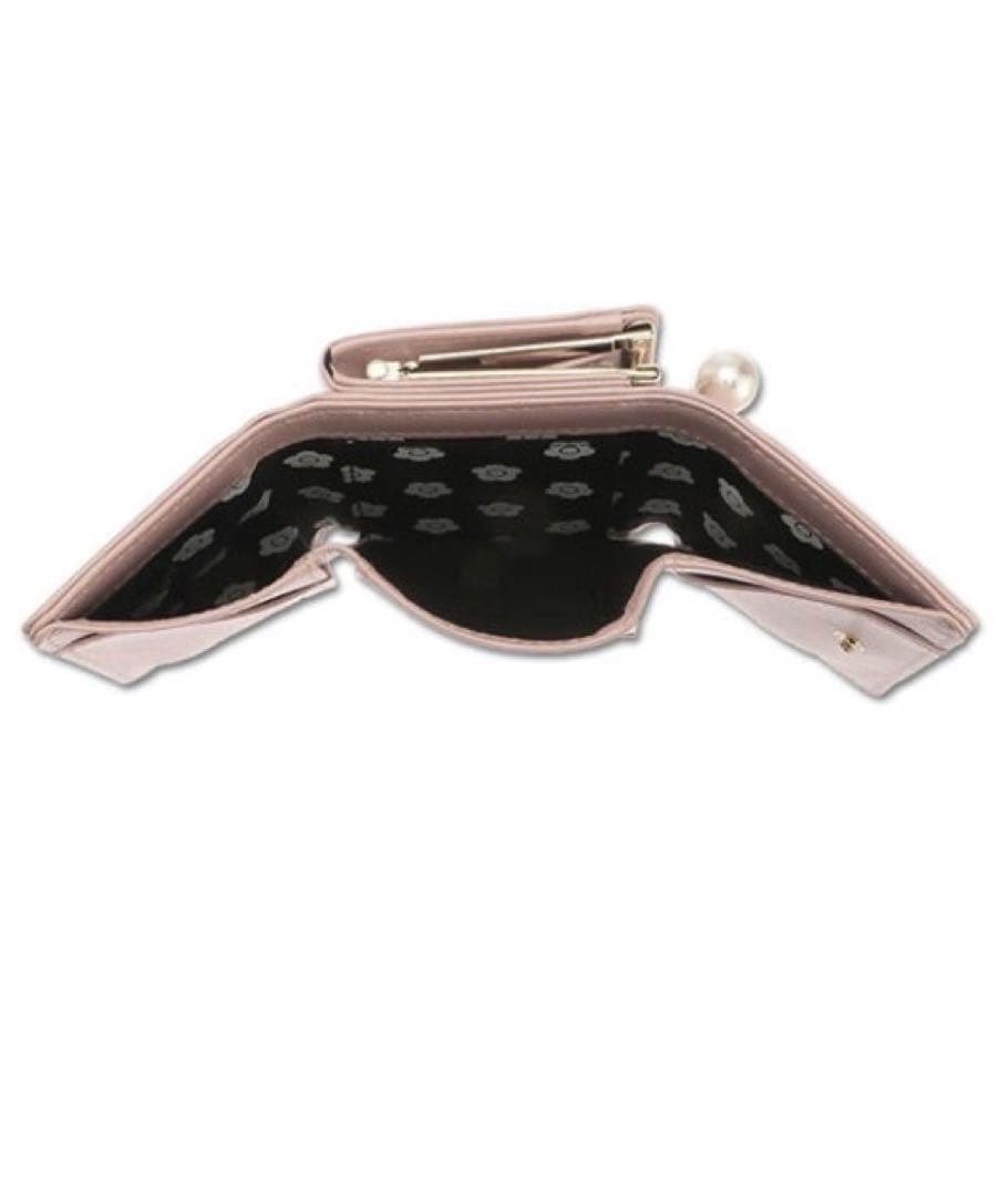 MARY QUANT マリークワント エンボスデイジーパール ミニウォレット