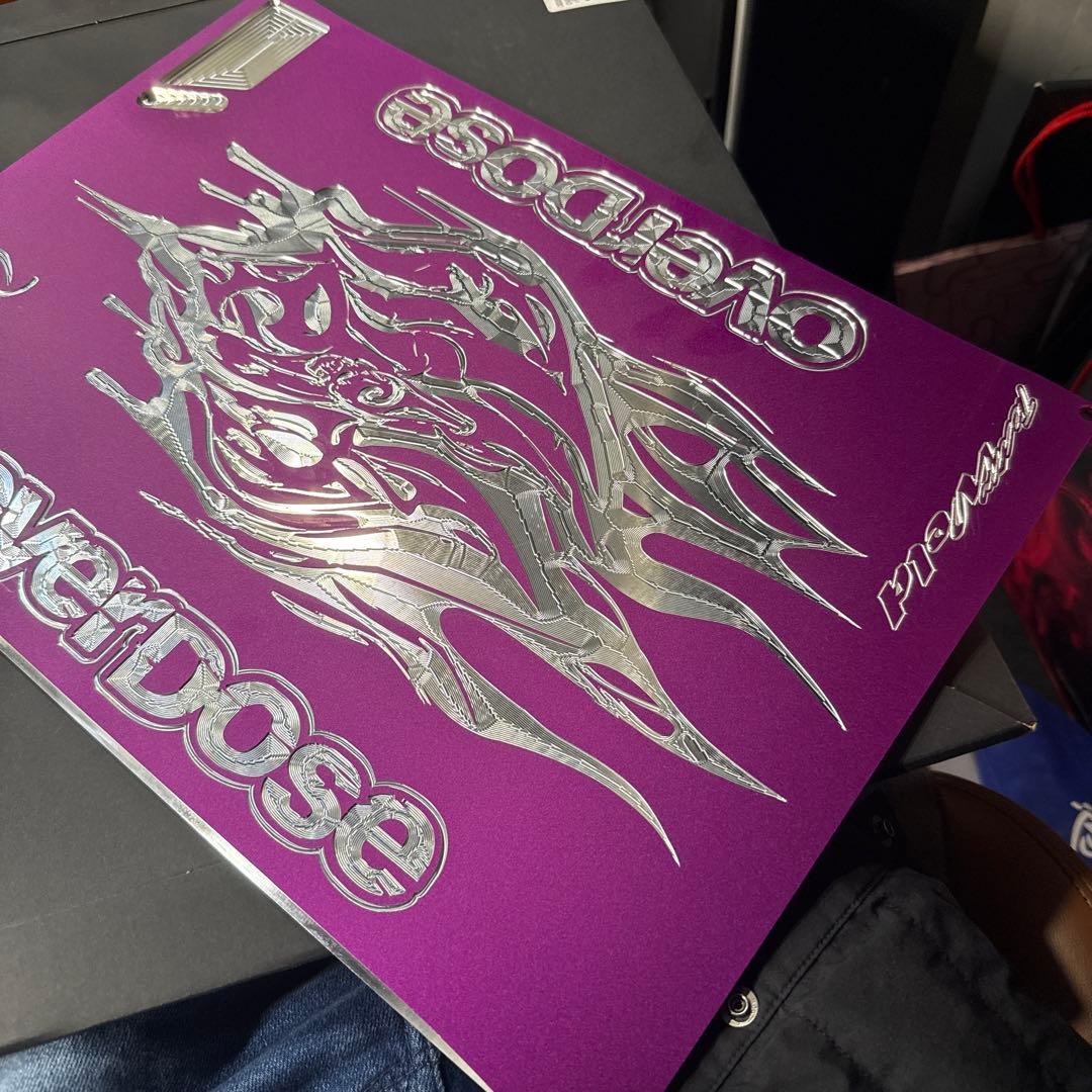 ★最終値下げ★オーバードーズ アルミ限定シリアル入りセッティングボード　新品