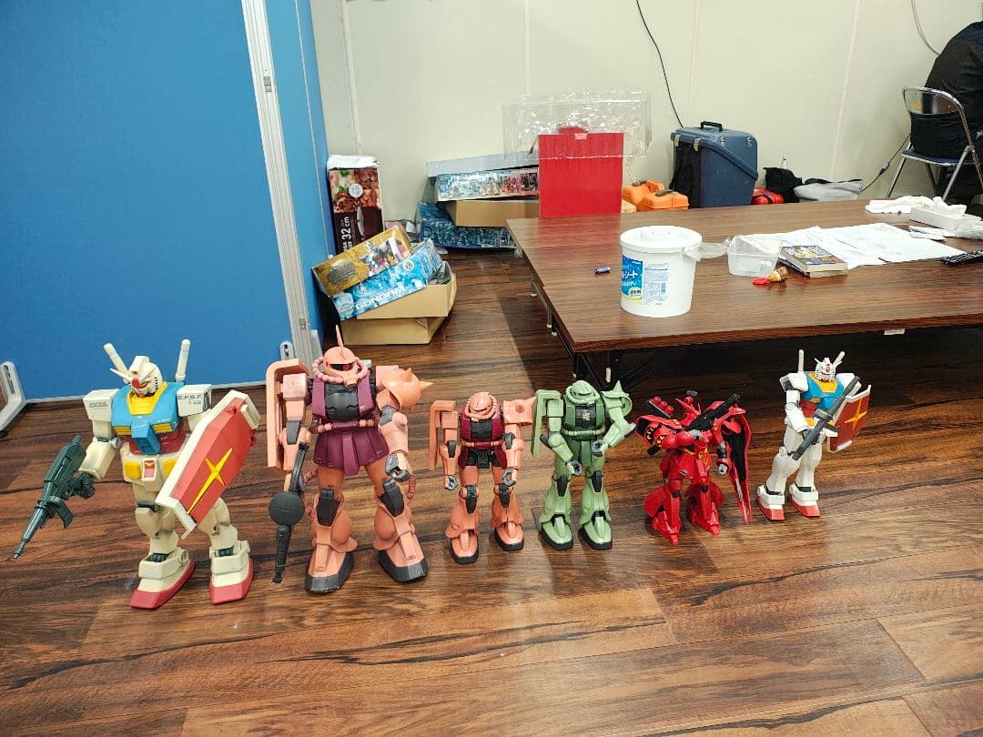 ガンダム　30th アニバーサリー ビッグスケール ガンダムとシャア専用ザク