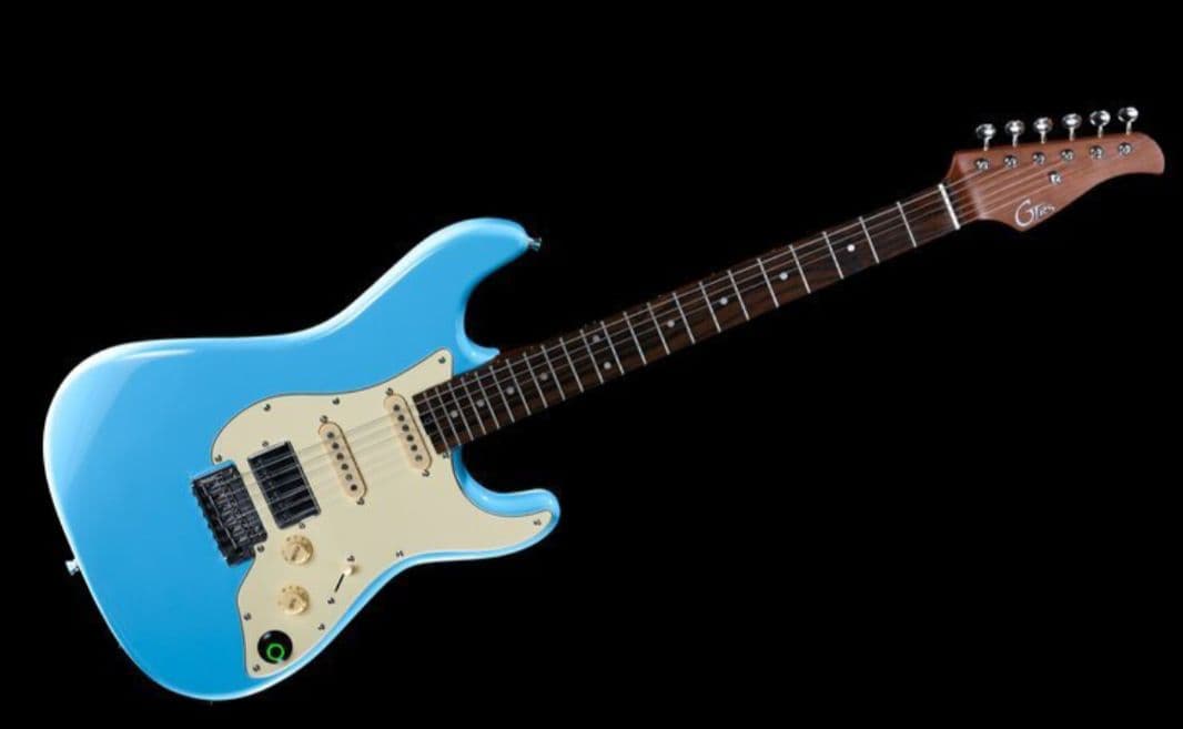 新品未開封！Mooer GTRS S800 ブルー エフェクト内臓　エレキギター