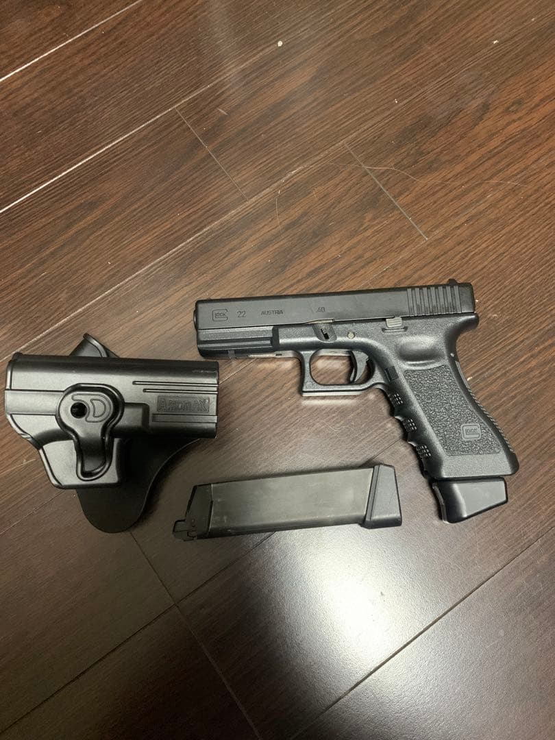 Y*t様 東京マルイ　グロック22 マガジン2本、ホルスター