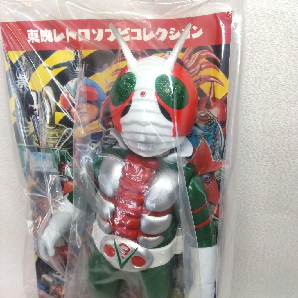 〈新品〉東映レトロソフビコレクション 仮面ライダーV3 ビニールマフラー版