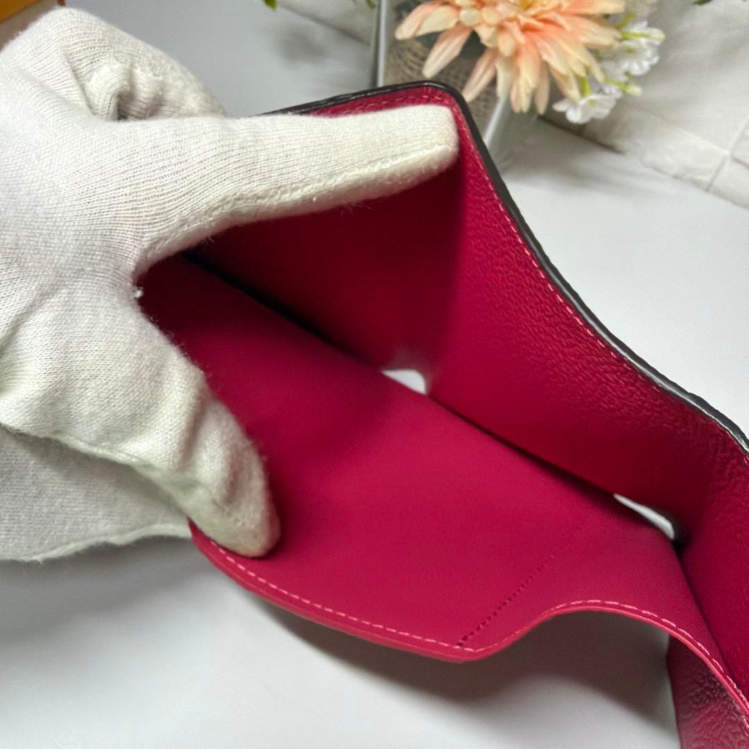 超美品 LOUIS VUITTON 三つ折り財布 アンプラント ヴィクトリーヌ