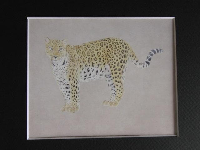 河股幸和、【紋】、希少な額装用画集より、新品額装付、状態良好