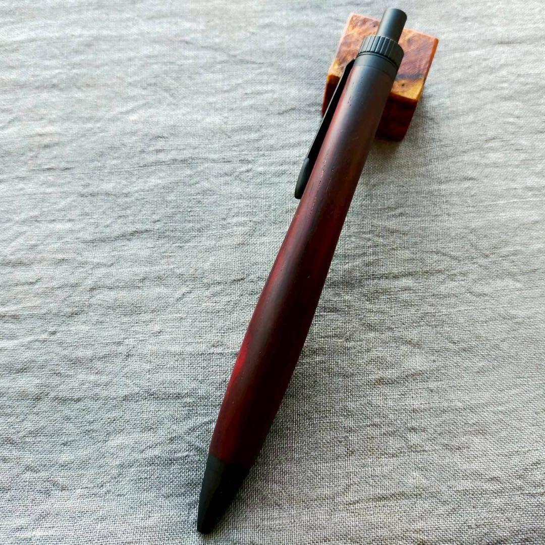 マリティマ　ハンドメイド　木軸ボールペン　G2　天然木　ブラック