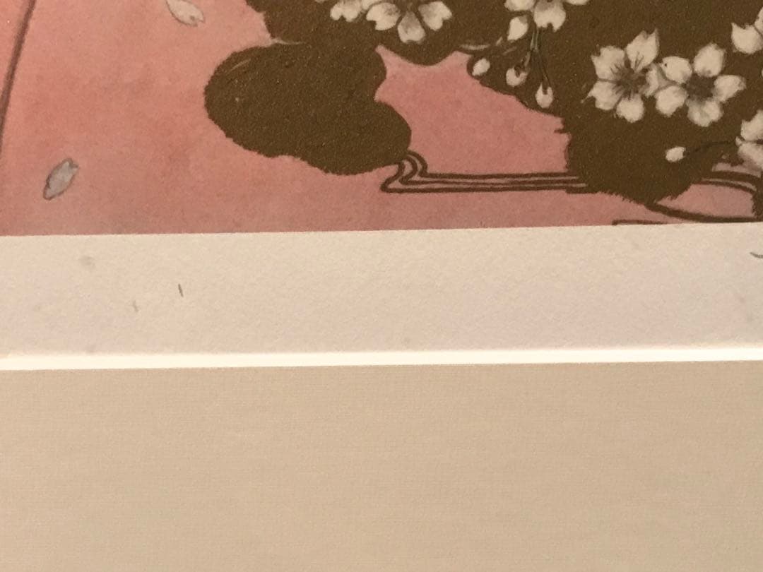 天野喜孝　「桜姫」　ミクスドメディア　直筆サイン・エディション・作品証明書有り