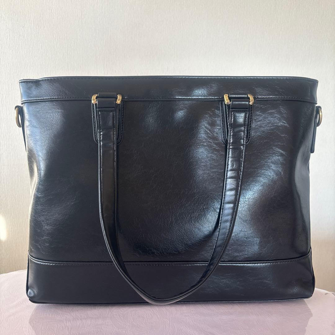 【新品】GOLDMEN ビジネスバッグ トートバッグ メンズ B4 A4 黒