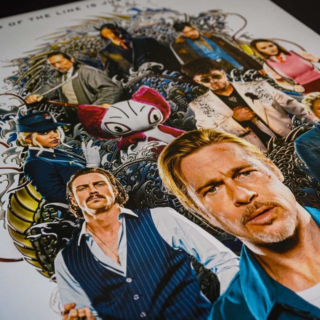 【映画館用両面ポスター】ブレット・トレイン Ver.A