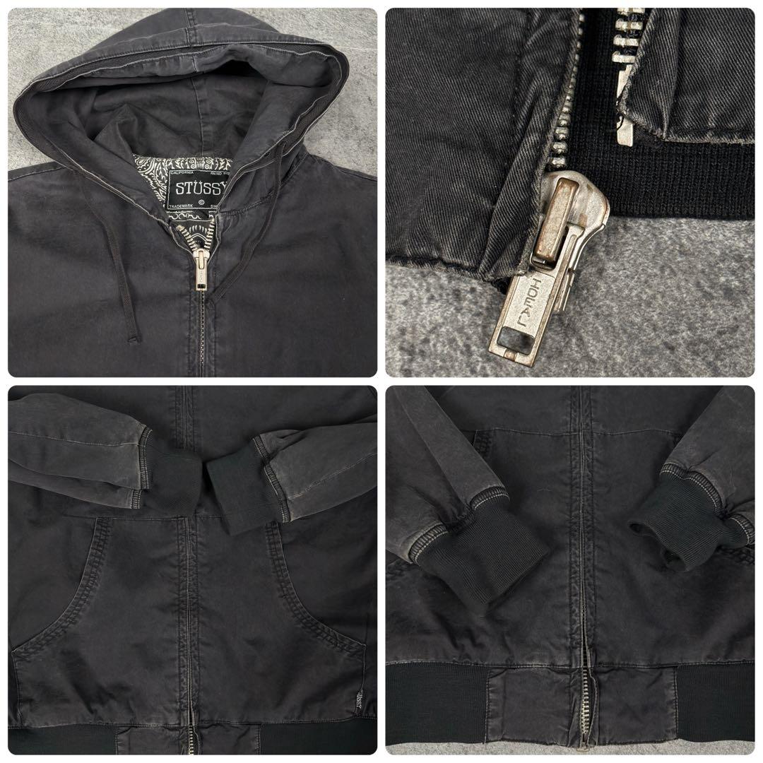 old stussy 00s アクティブジャケット パーカー ステューシー