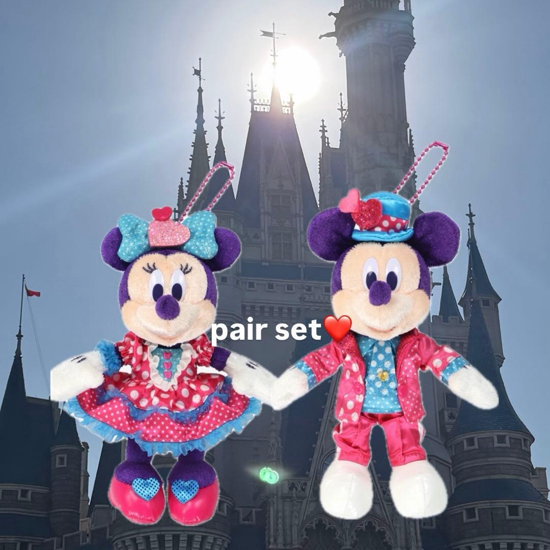 パルパルーザ 2026ミニーマウス ぬいぐるみキーホルダー