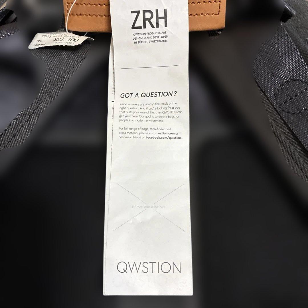QWSTION スイス製 バックパック 大容量