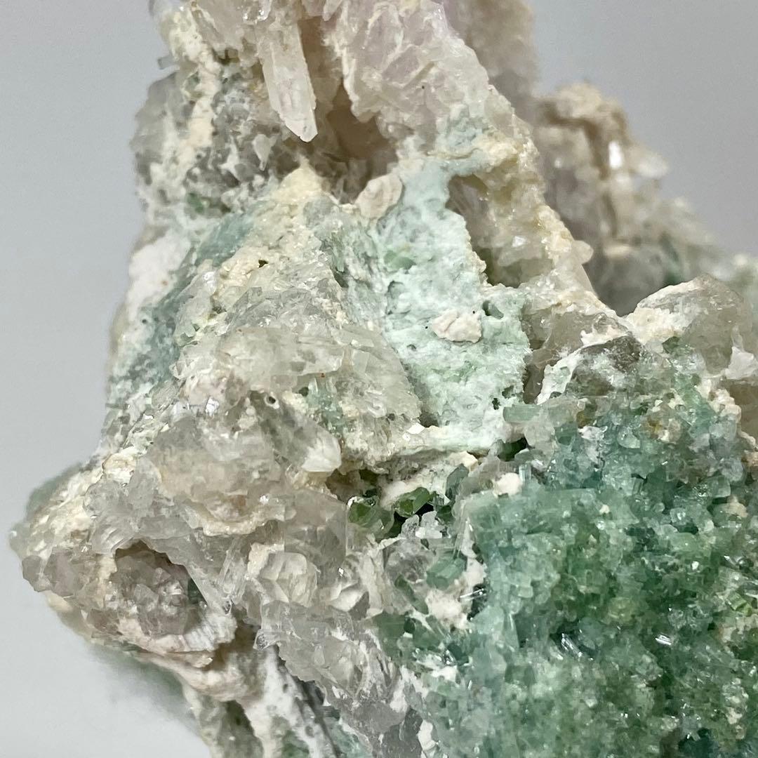 クンツァイト　クォーツ　ブルーアラゴナイト　鉱物標本　原石　天然石　ストーン