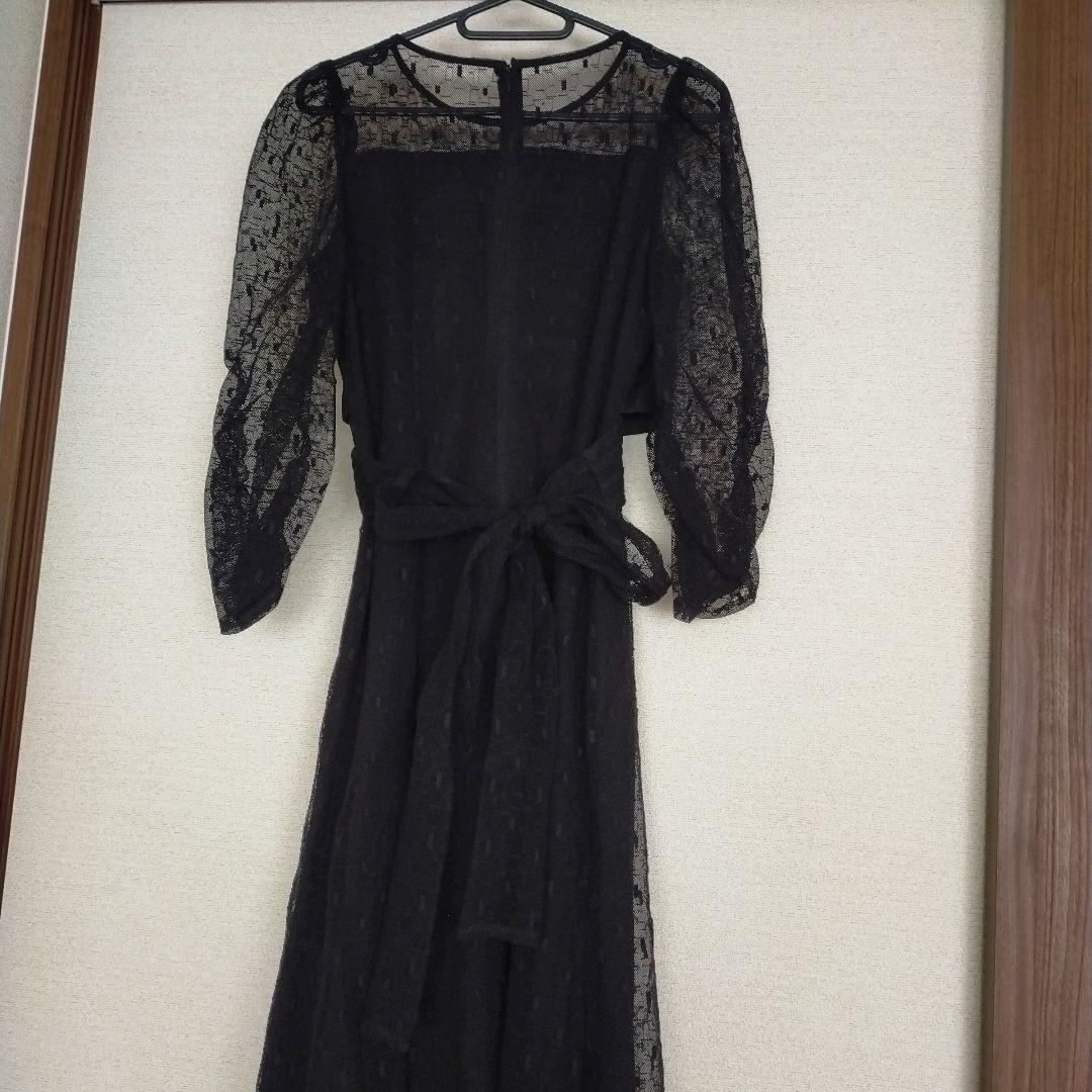 【希少】エトル カシュクールデザインフレアドレス ワンピース