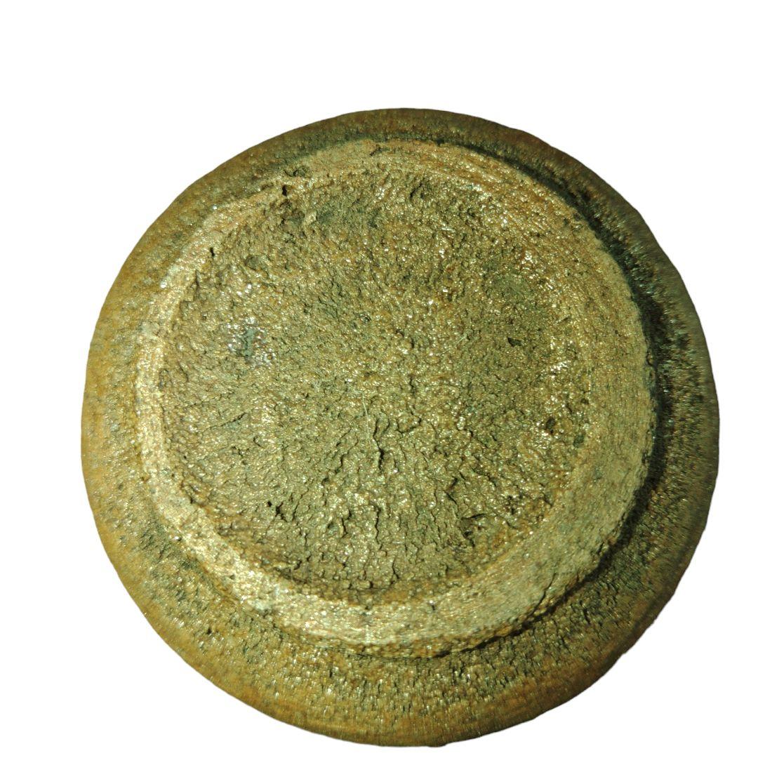 古唐津焼　桃山時代　岸嶽系　斑唐津ぐい呑み　木箱付き