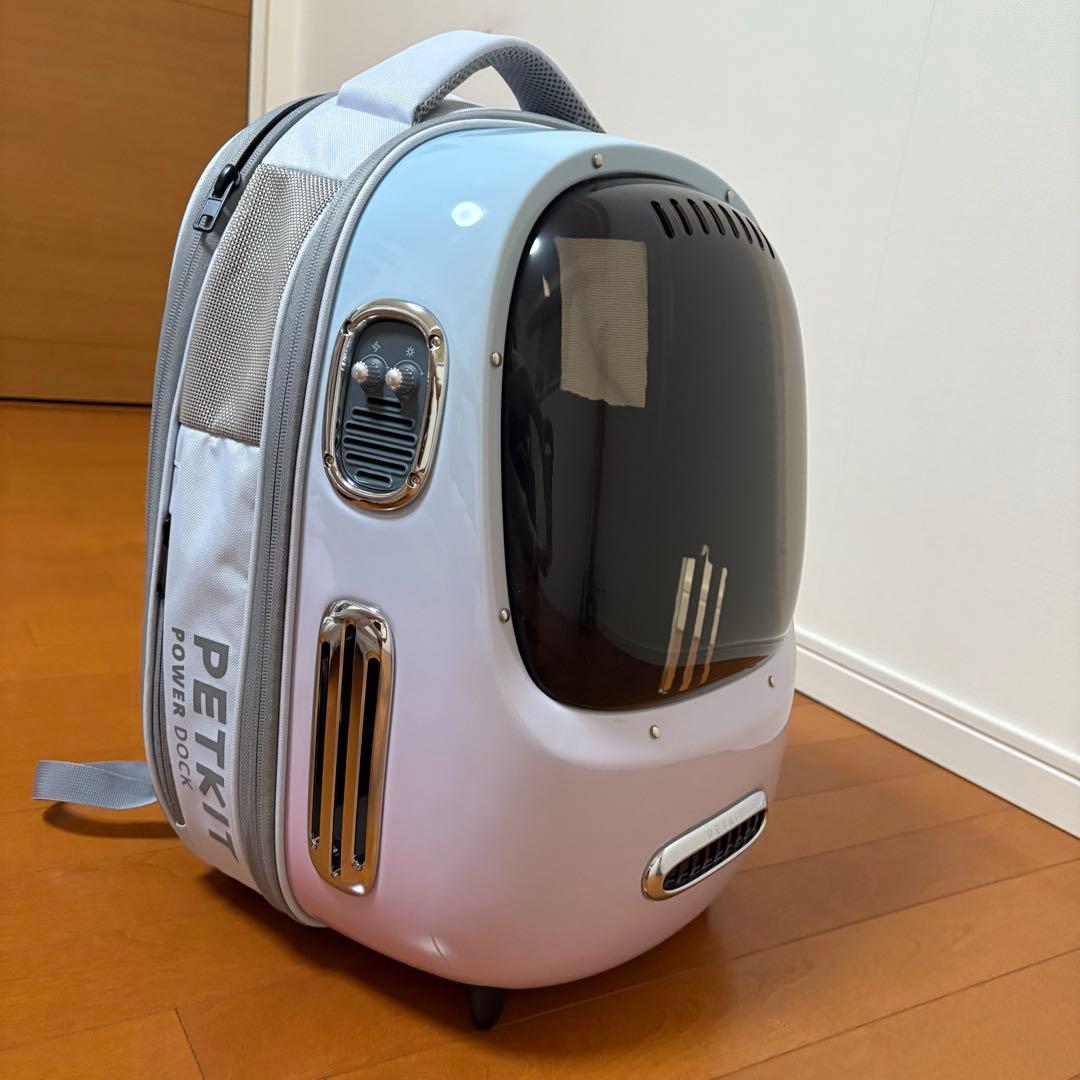 PETKIT キャリーバッグ　ピンク　リュック　猫用　ペット用