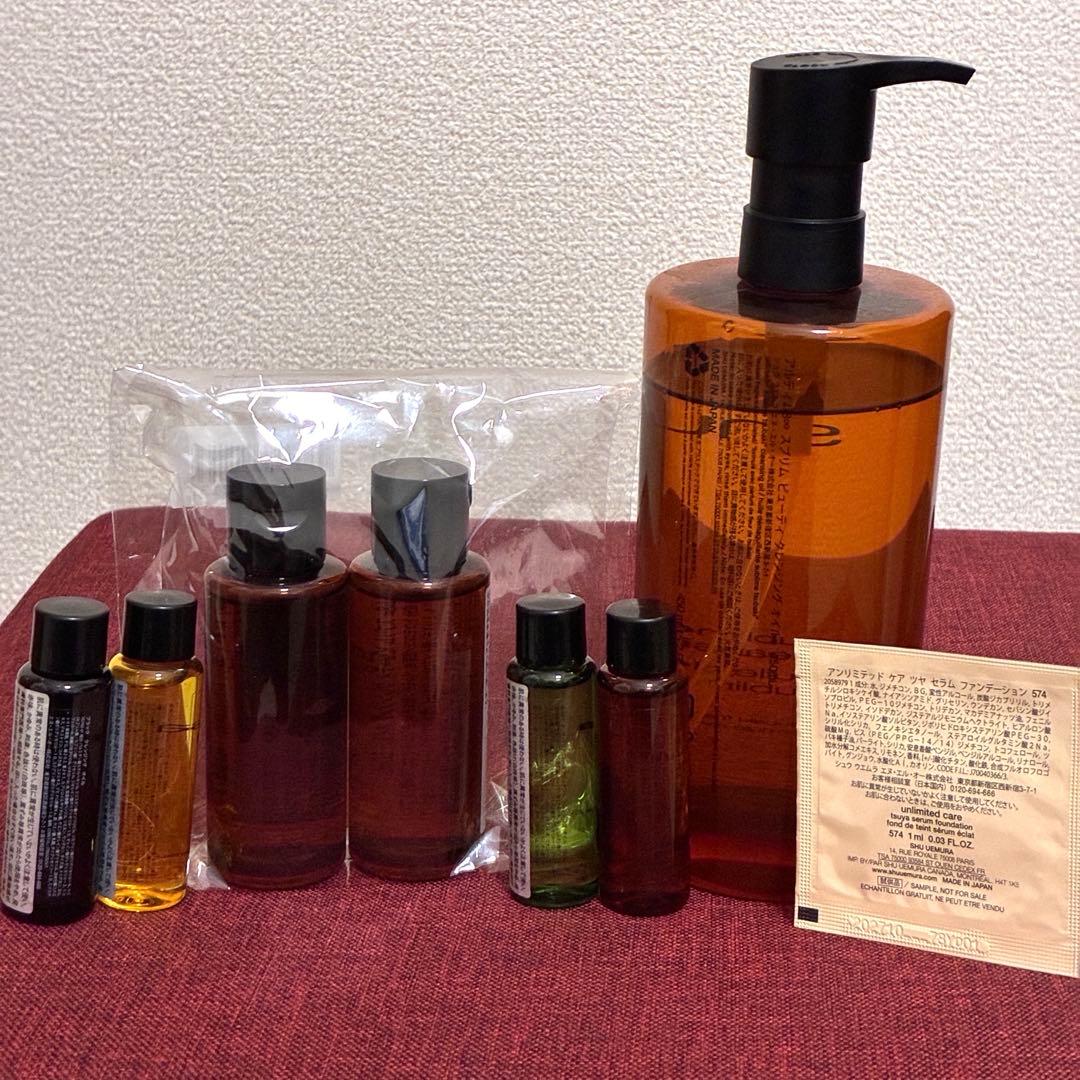 シュウウエムラクレンジングオイル・コスメデコルテ・POLAスキンケアセット