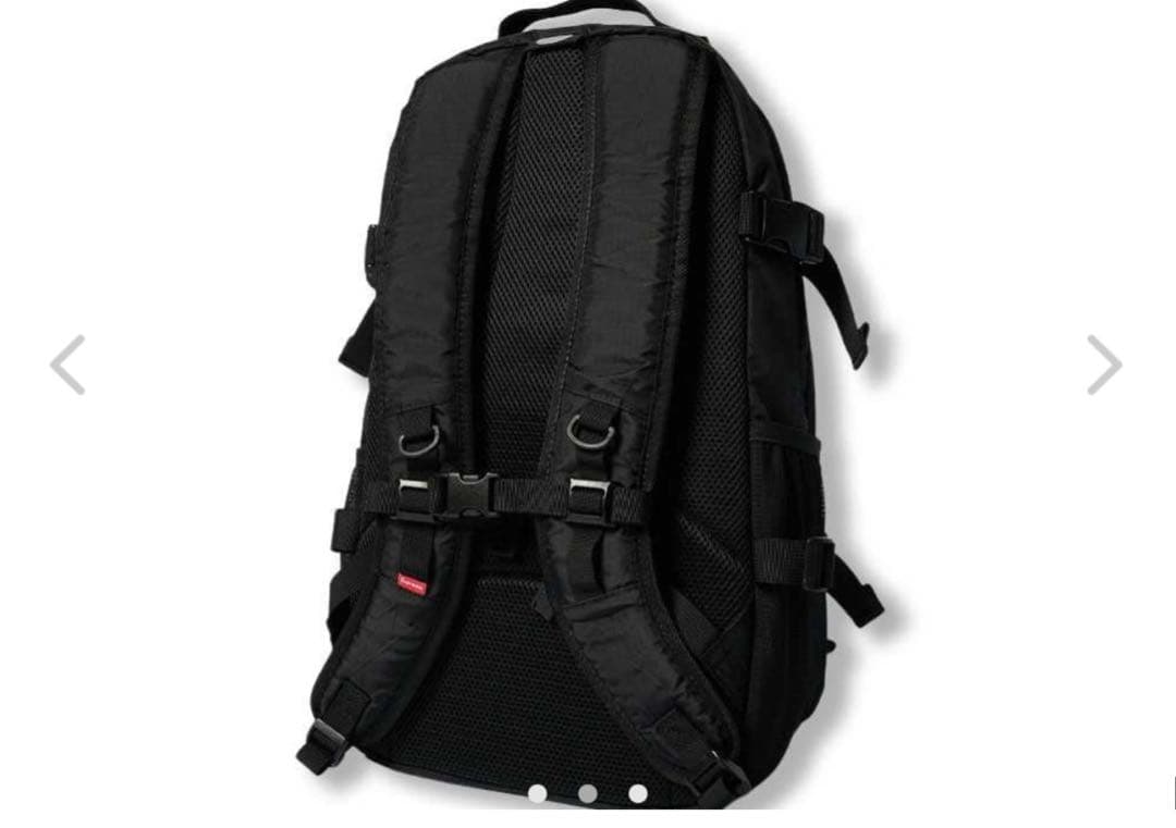 Supreme 黒 リュック・バック
