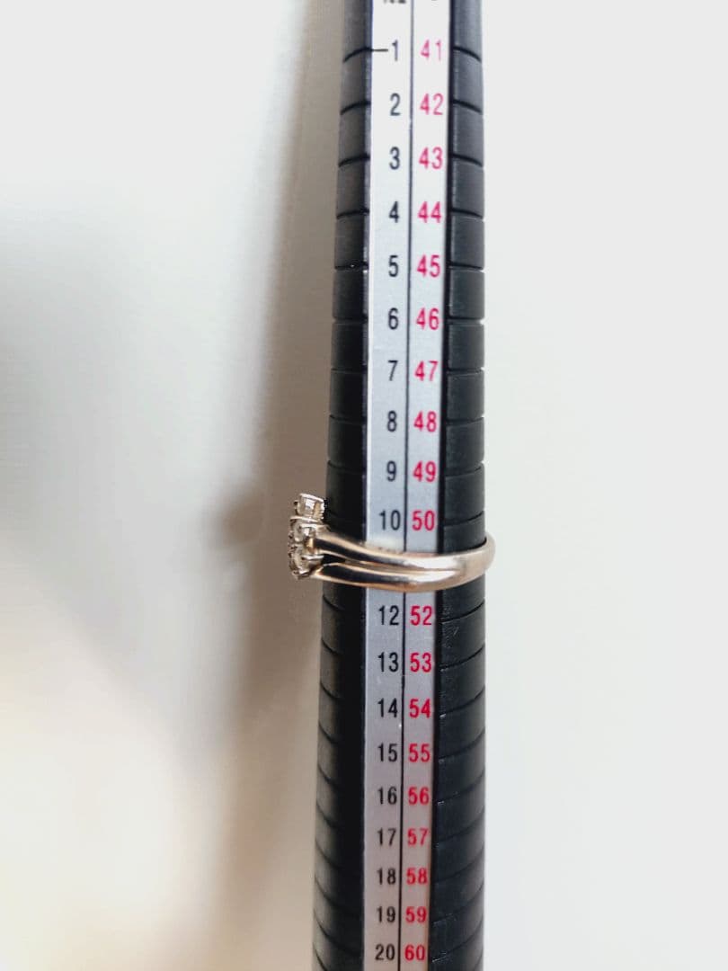 ptダイヤモンドリング保証書付き