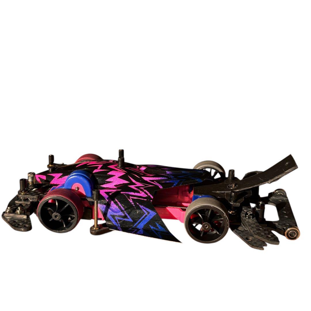 ミニ四駆 FM-VS完成車 提灯 ダブルバネAT アンカー