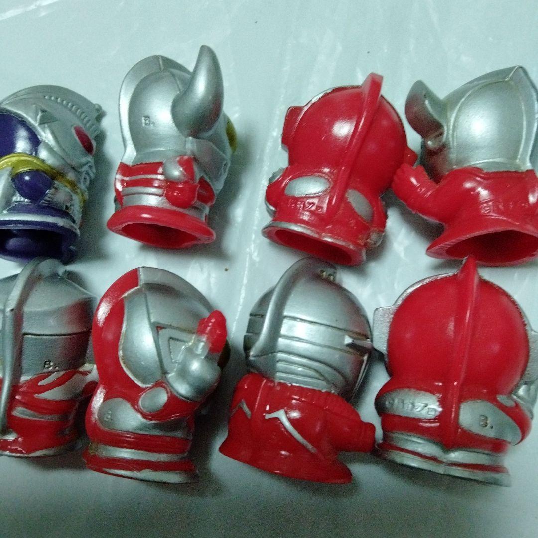 ウルトラシリーズ指人形1992カード付　4点 ウルトラマン セブン Ａ　ジャック