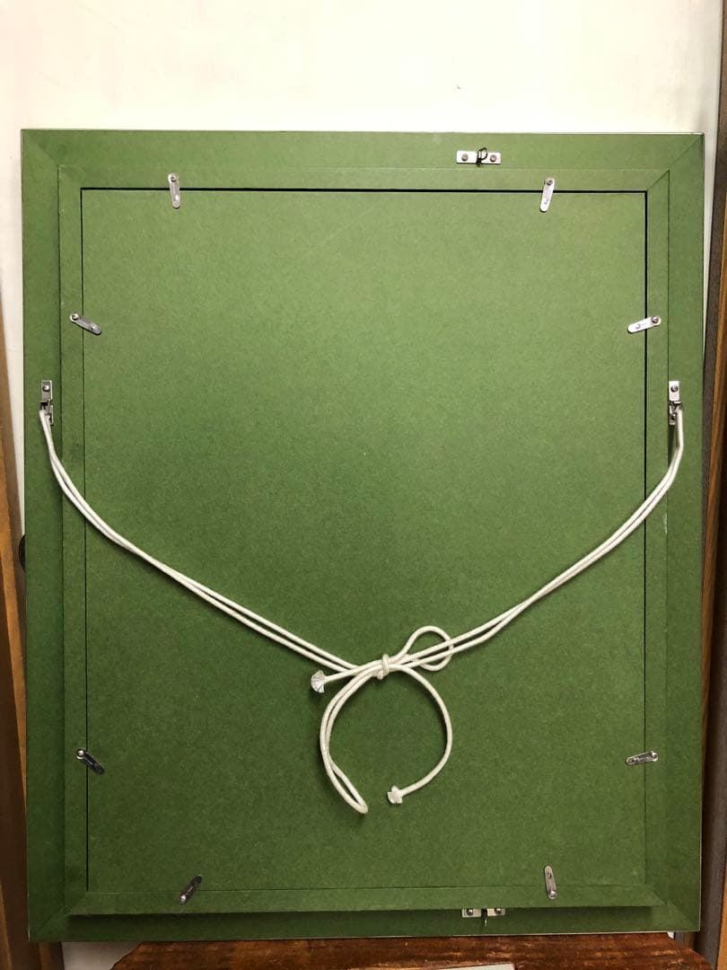 絵画　自作　アクリル　F6号　キャンバス　ピエロ　人形　アート　インテリア