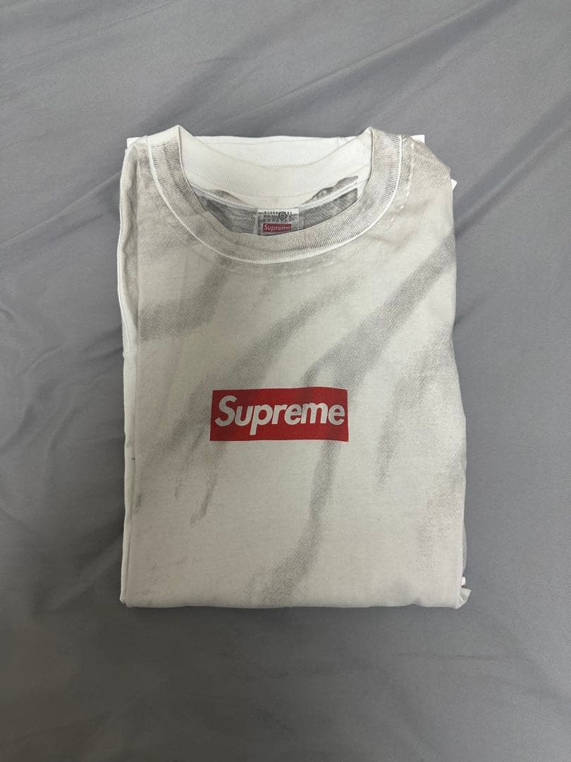 Supreme×MM6 Maison Margiela Boxlogo Tee