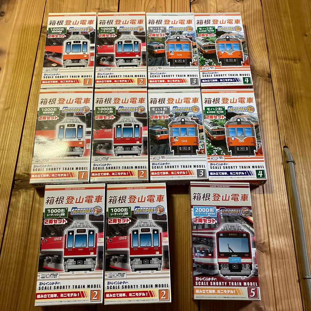 箱根登山電車　11箱　Bトレインショーティー