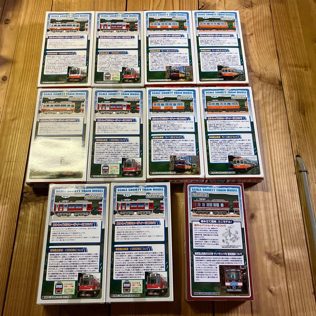 箱根登山電車　11箱　Bトレインショーティー