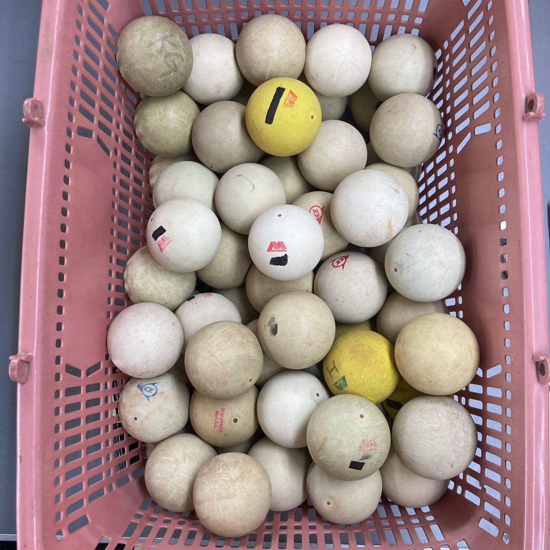 ソフトテニスボール　中古　72球