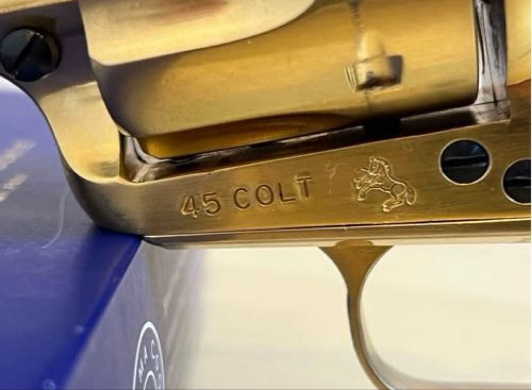 マルシン　コルトSAA45 22KGP 木グリSMG適合モデルガン(本体のみ)