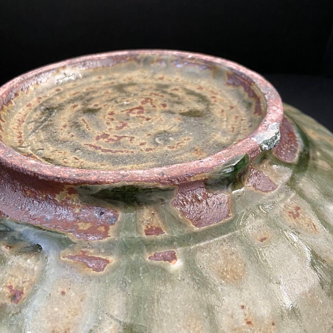 坂口健 白化粧掻落鉢 盛鉢 大皿 25cm 皿 器 作家もの 作陶展