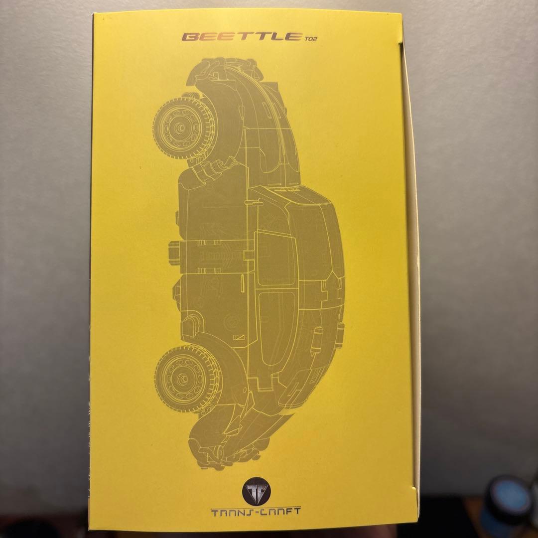 TRANSCRAFT T02 バンブルビー似　初回汚し塗装有　ロボットフィギュア