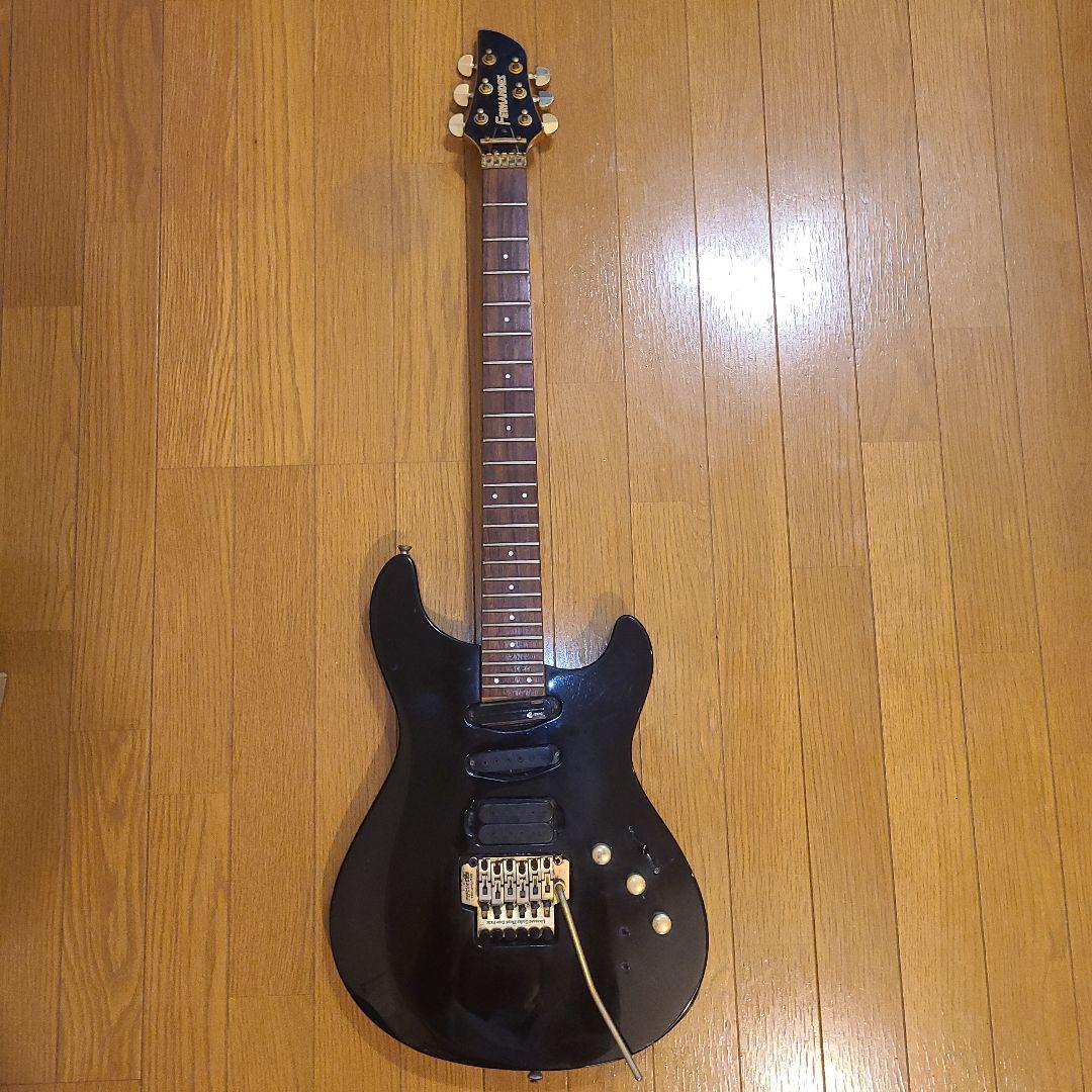 【FERNANDES】APG-85S エレキギター 黒 GLAY HISASHI