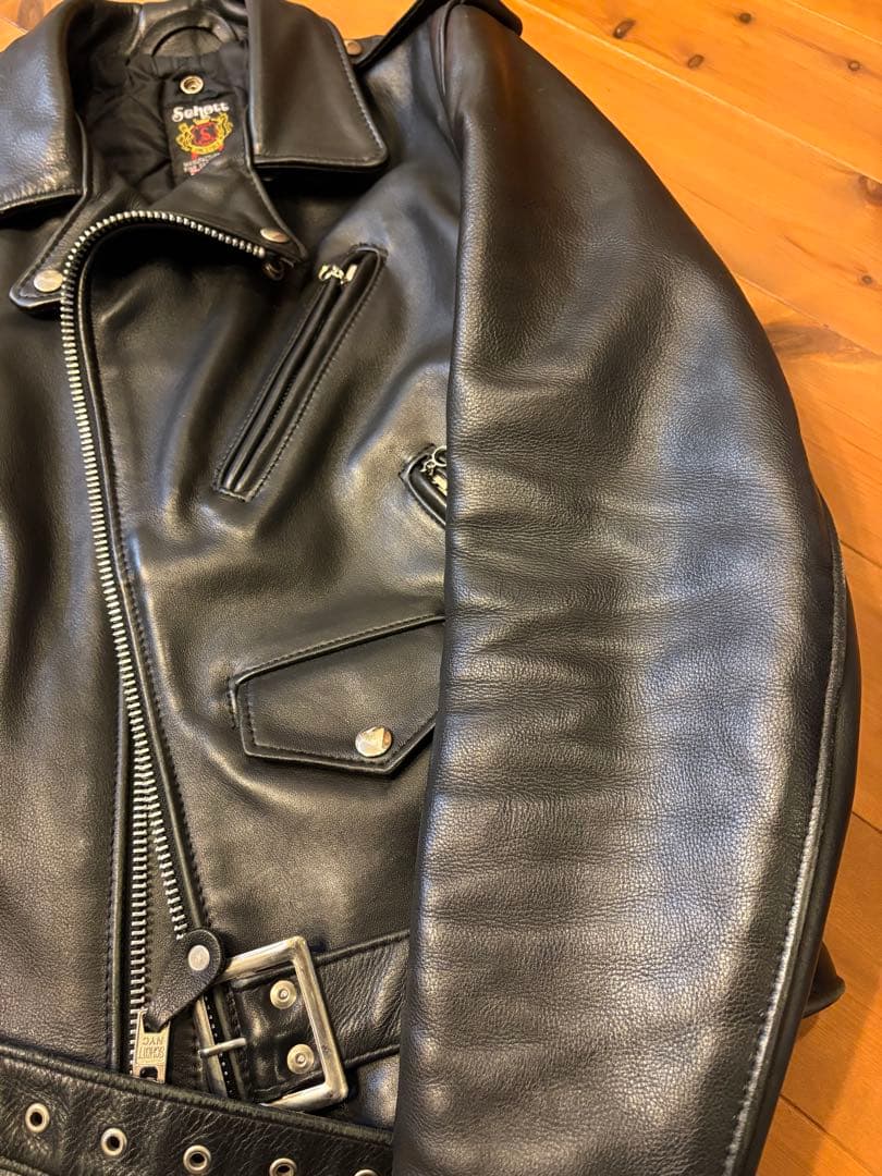 SCHOTT 613US ワンスター ダブルライダース 38