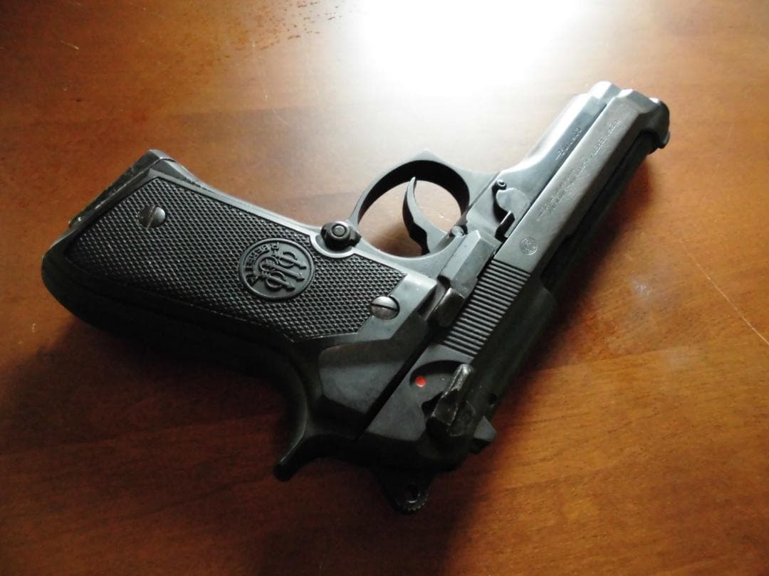 マルシン　ベレッタ９２F　MAXI　固定スライドガスガンプラスチック製