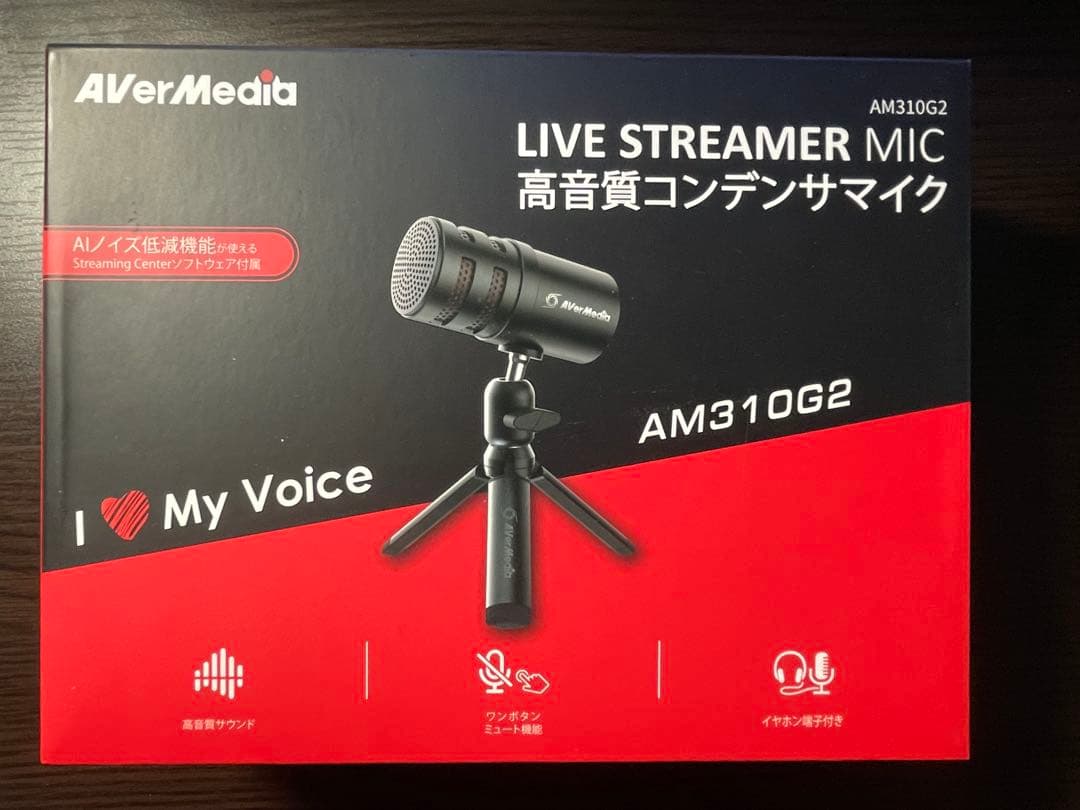 AVerMedia AM310G2 コンデンサーマイク