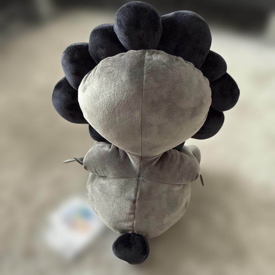 EXPO2025 黒ミャクミャク お手玉風ぬいぐるみ L