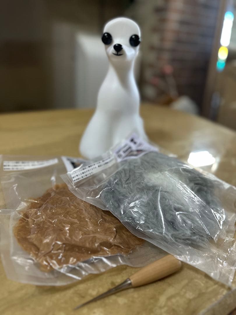 トリミング　犬のカット練習マネキン・ウィッグ　　　　トリマー