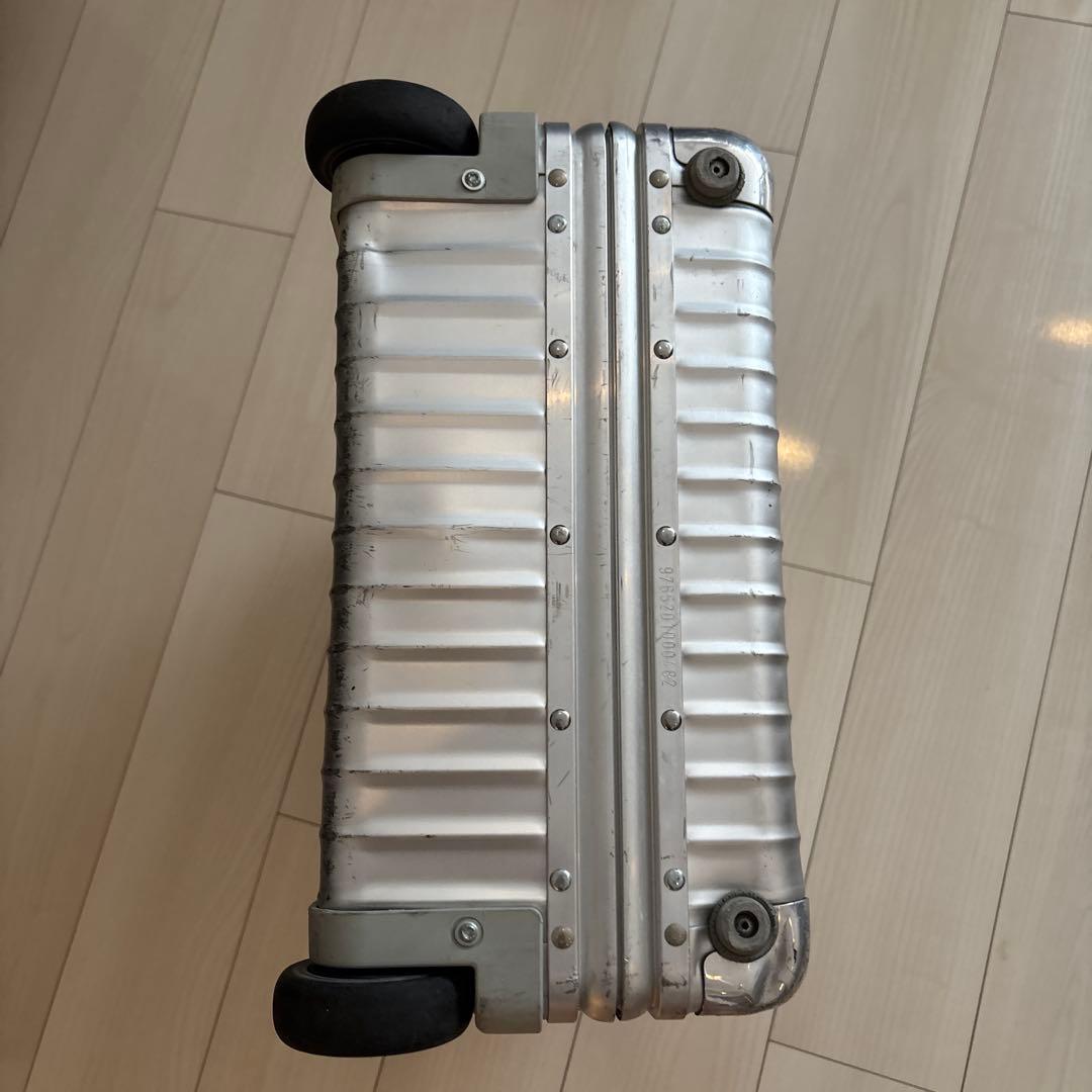 RIMOWA アルミニウムキャリーカート 中型