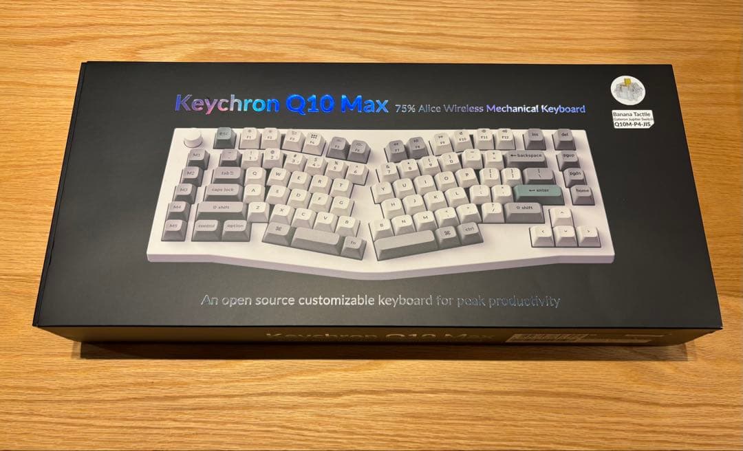 Keychron Q10 Max 75% JIS配列 バナナ軸