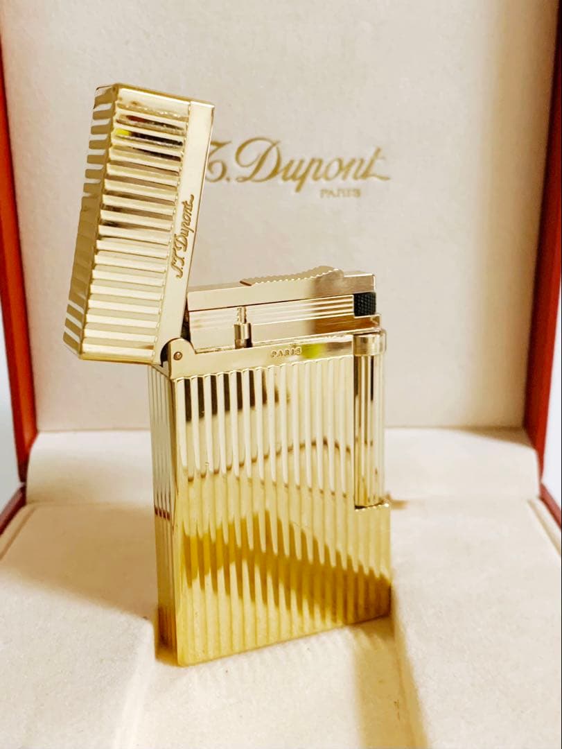 【超快音】S.T.Dupont デュポン ガスライター ライン2 16827