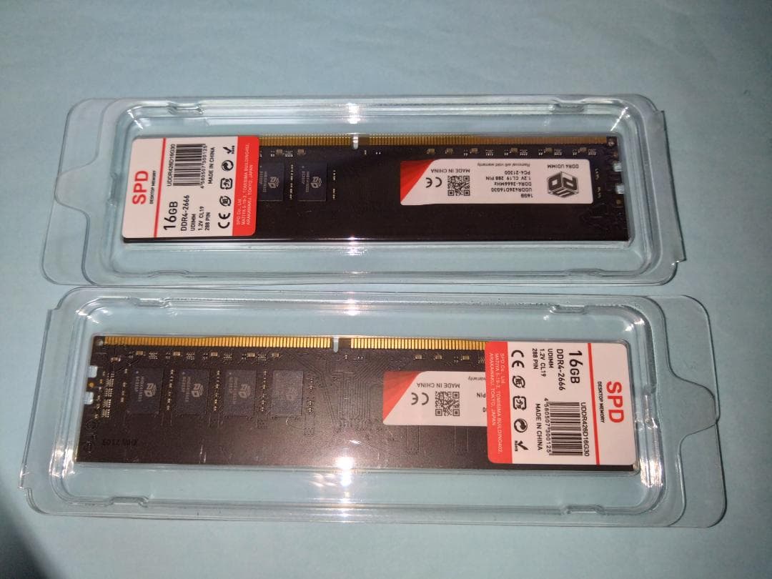 DDR4-2666 PC4-21300 DIMM 32GB デスクトップPC