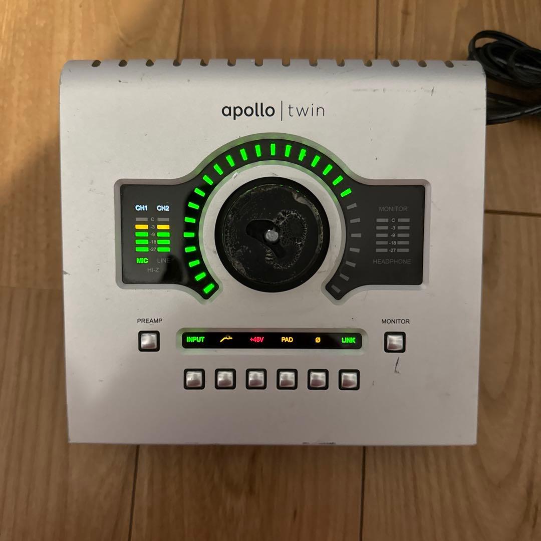 通電確認　UA Apollo Twin Solo