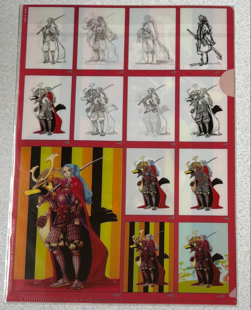 ワンピースマガジンVol.10 懸賞当選品 特製クリアファイル