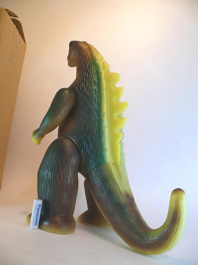 マルサン ジャイアント クラシックゴジラ ソフビ(タグ付き・箱入り)