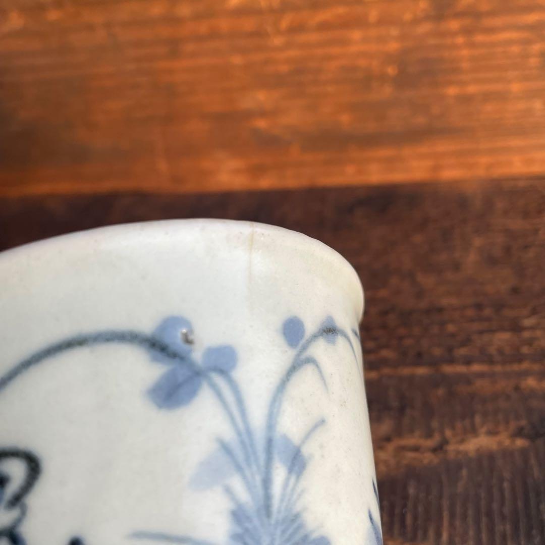 くらわんか猪口 蕎麦猪口 盃 肥前磁器 古伊万里 古波佐見焼 初期伊万里 骨董