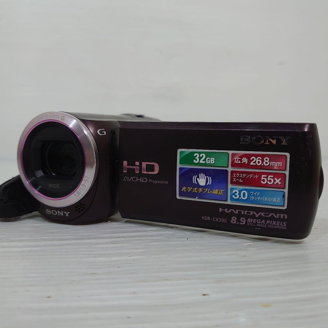 動作ok　SONY　Handycam HDR-CX390