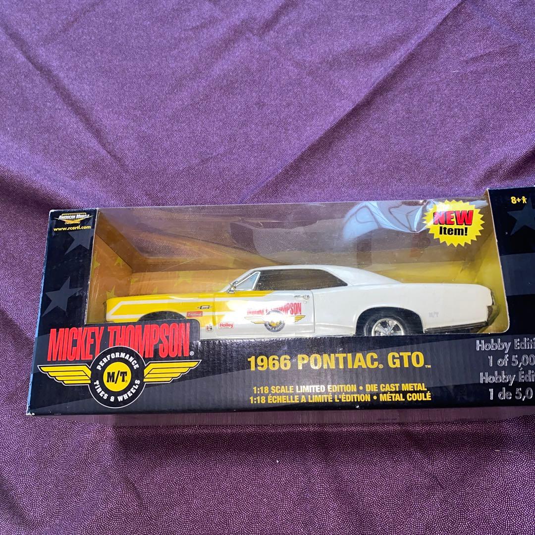 Ertl/'66 Pontiacポンティアック GTO 1/18 限定5000台